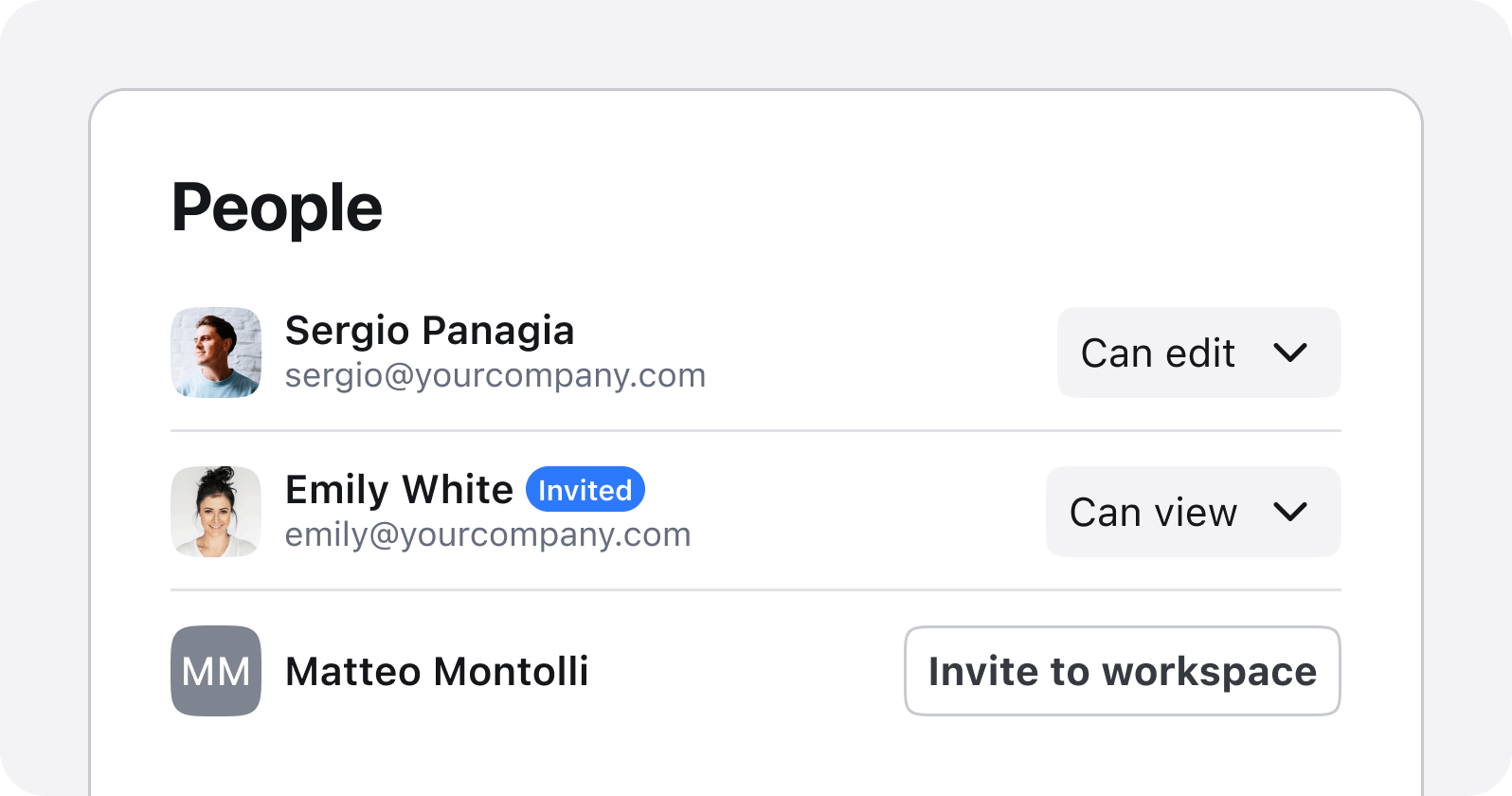 Manage your team